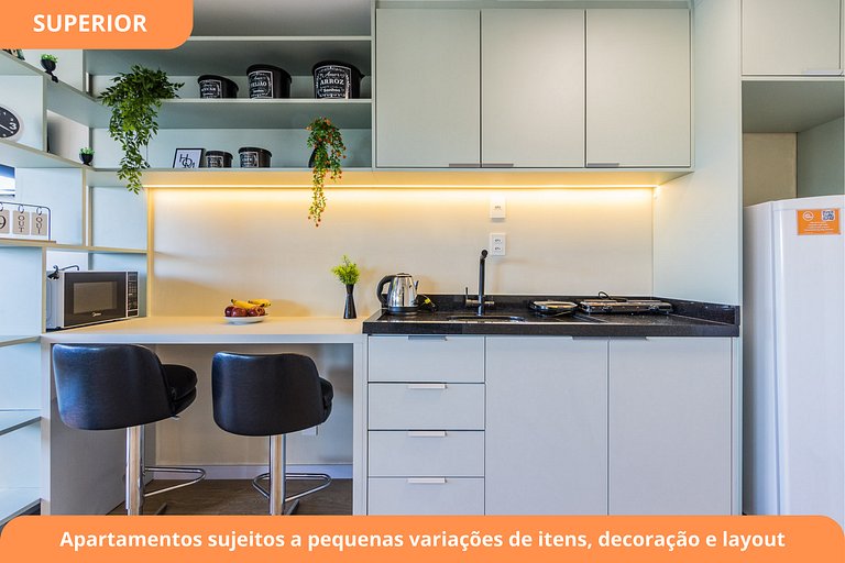 Studio Moderno c/ Garagem | Piscina | Cidade Baixa