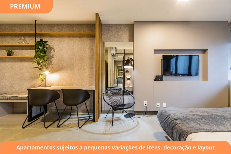 Studio Premium | Próx. MedCenter | Carlos Gomes