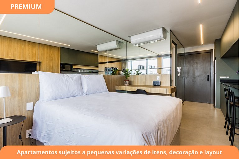 Estudio Premium | Cerca de MedCenter| Carlos Gomes
