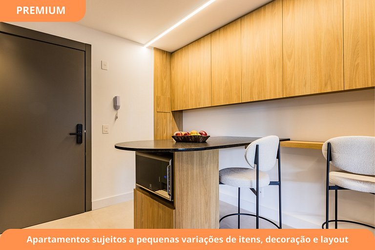 Studio Premium | Próx. MedCenter | Carlos Gomes