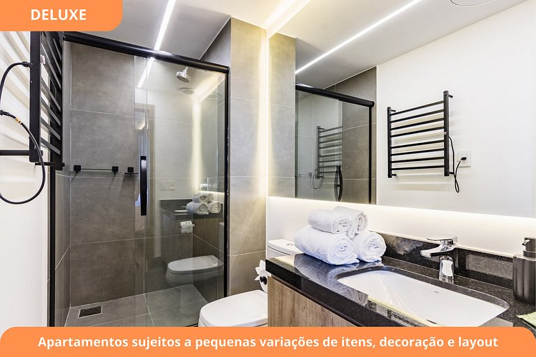 Deluxe Studio | Pool | Carlos Gomes Avenue