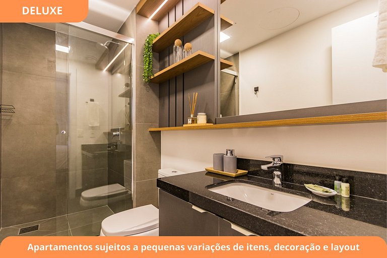 Estudio Deluxe | Piscina | Avenida Carlos Gomes
