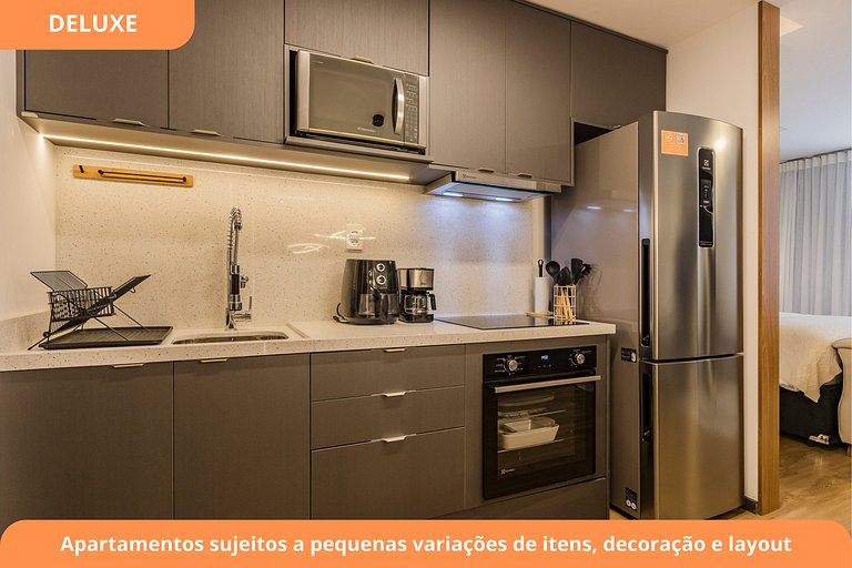 Estudio Deluxe | Piscina | Avenida Carlos Gomes