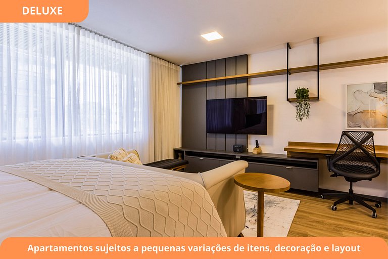 Estudio Deluxe | Piscina | Avenida Carlos Gomes
