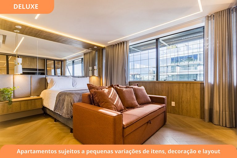 Deluxe Studio | Pool | Carlos Gomes Avenue