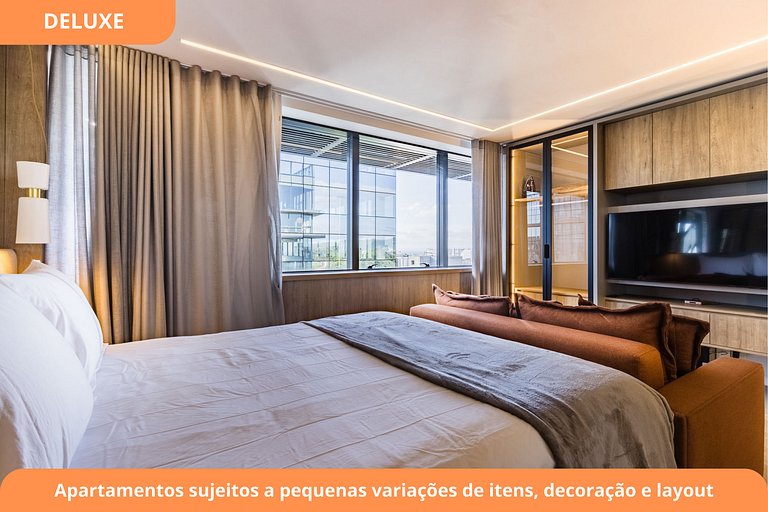 Studio Deluxe | Piscina | Avenida Carlos Gomes