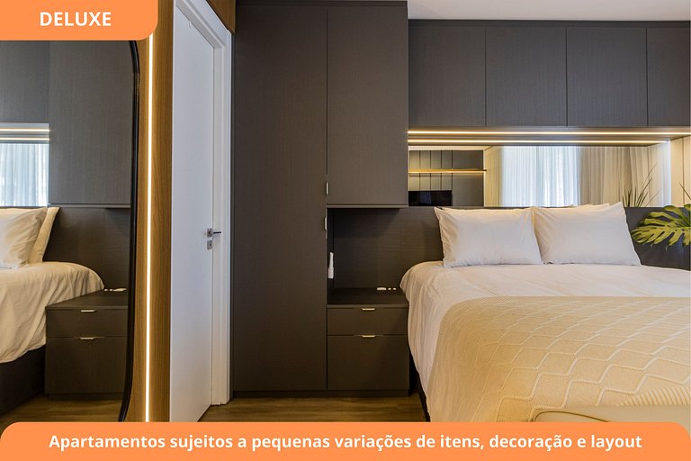 Studio Deluxe | Piscina | Avenida Carlos Gomes