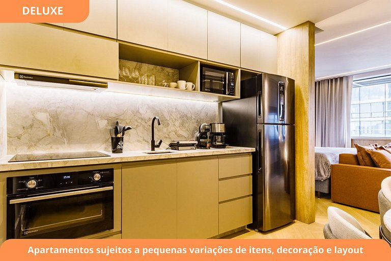 Studio Deluxe | Piscina | Avenida Carlos Gomes