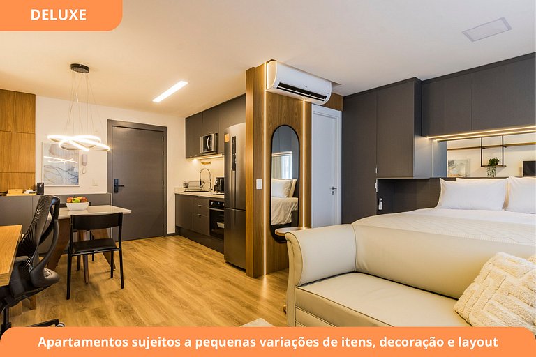 Deluxe Studio | Pool | Carlos Gomes Avenue