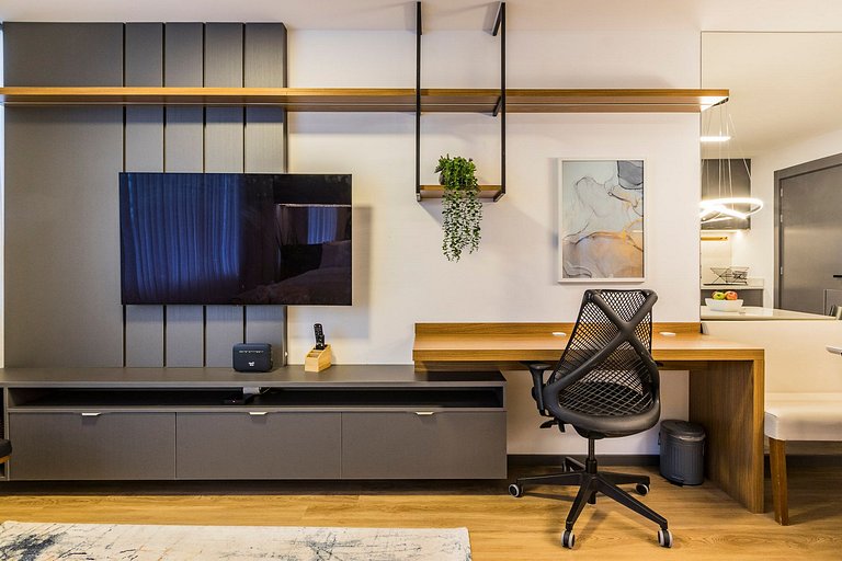 Apartamento Deluxe 308 | Carlos Gomes Square