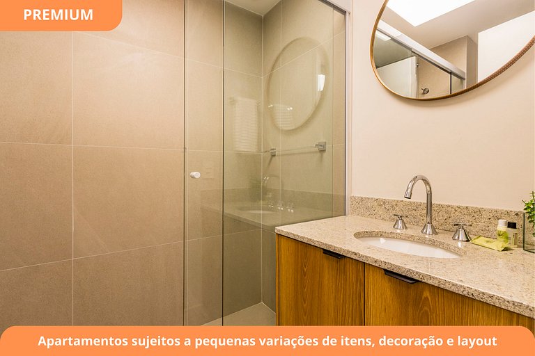 Studio Premium | Próximo do Consulado Americano