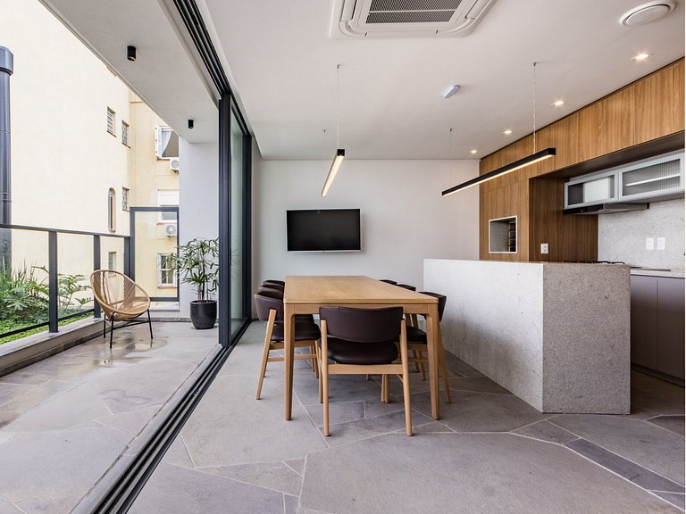 Studio Moderno | Próx. Hospital Moinhos de Vento