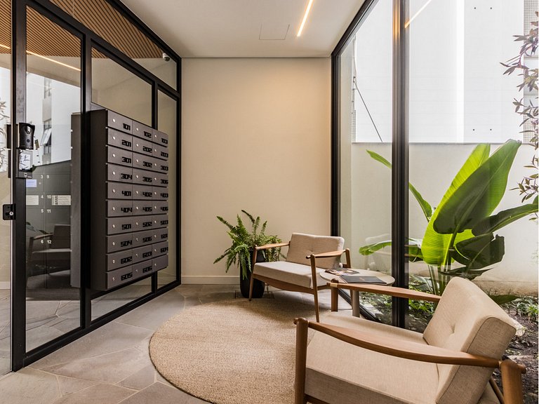 Studio Moderno | Próx. Hospital Moinhos de Vento