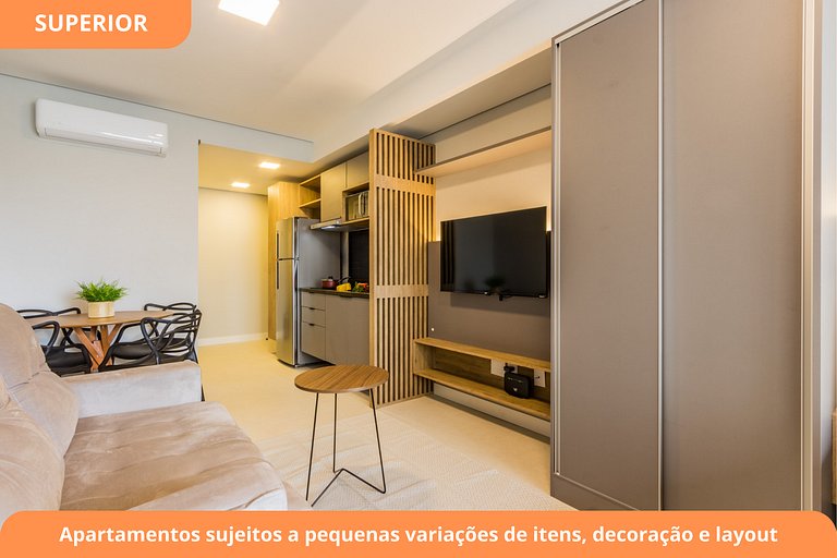 Studio Moderno | Piscina | Bom Fim
