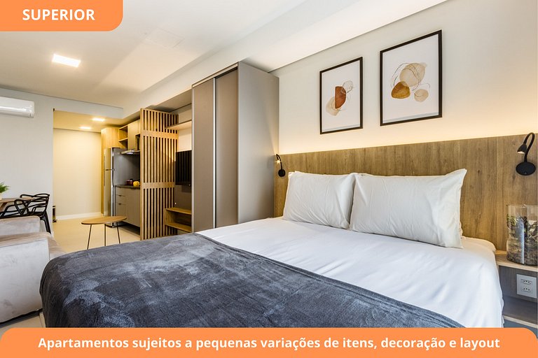Studio Moderno | Piscina | Bom Fim