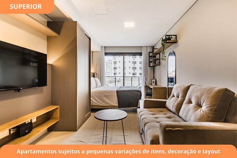 Studio Moderno | Piscina | Bom Fim