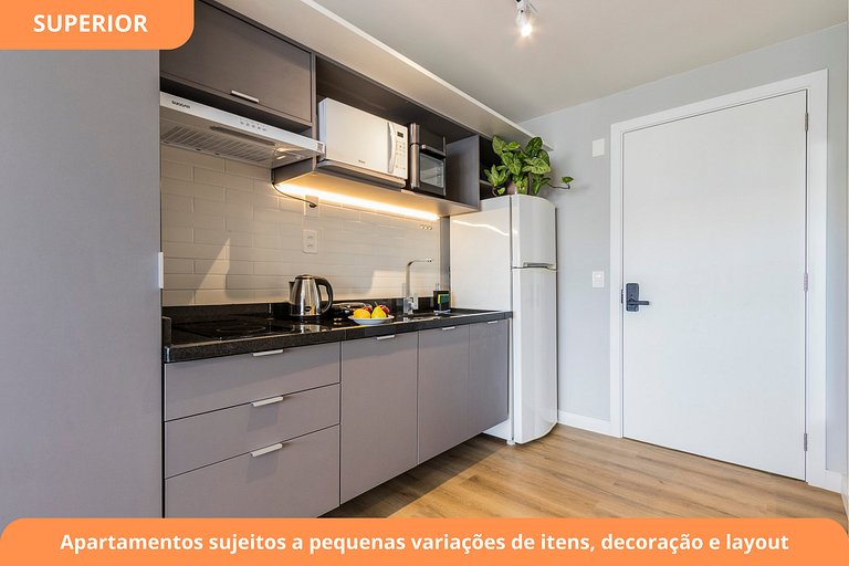 Studio Moderno | Piscina | Cidade Baixa