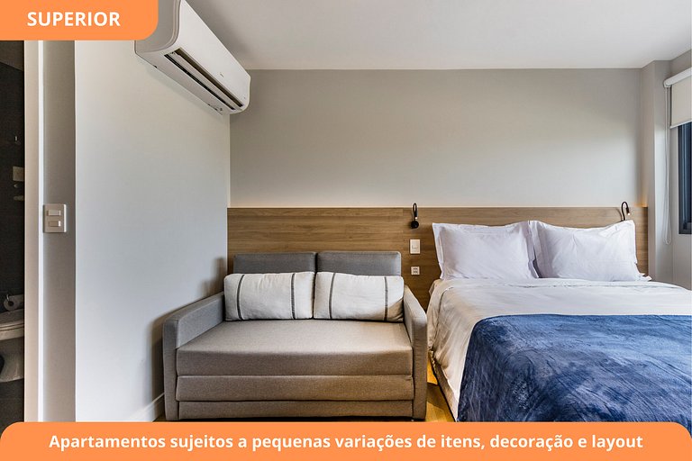 Studio Moderno | Piscina | Cidade Baixa
