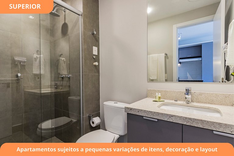 Studio Moderno | Piscina | Cidade Baixa