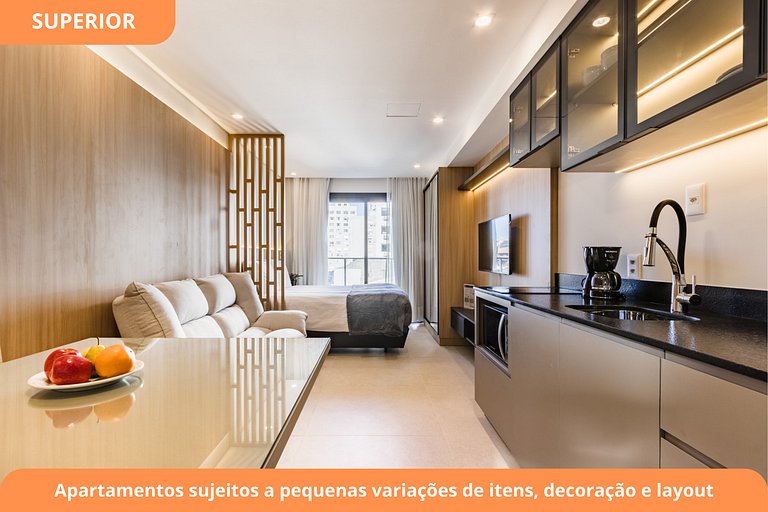 Studio Moderno | Próx. Hospital Moinhos de Vento