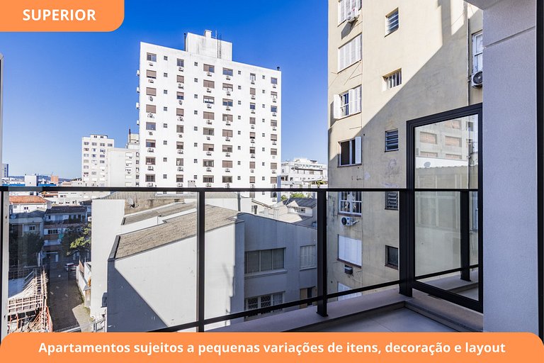 Estudio moderno | Cerca de Hospital Moinhos