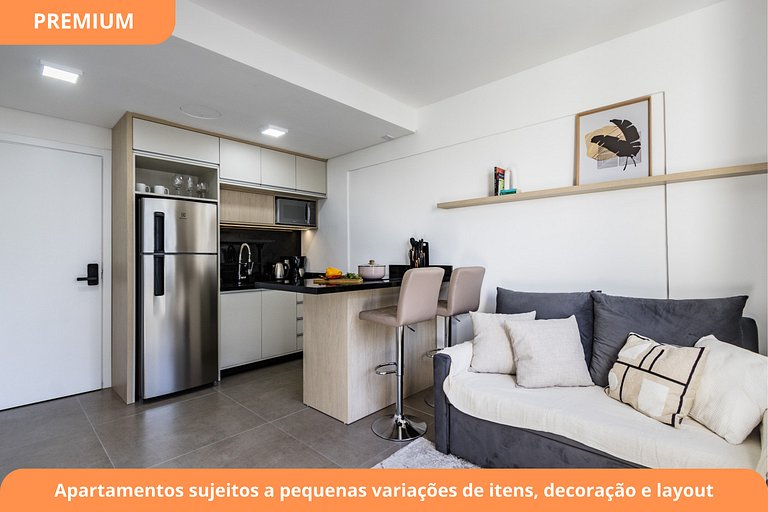 Apartamento Premium com Garagem | Mood
