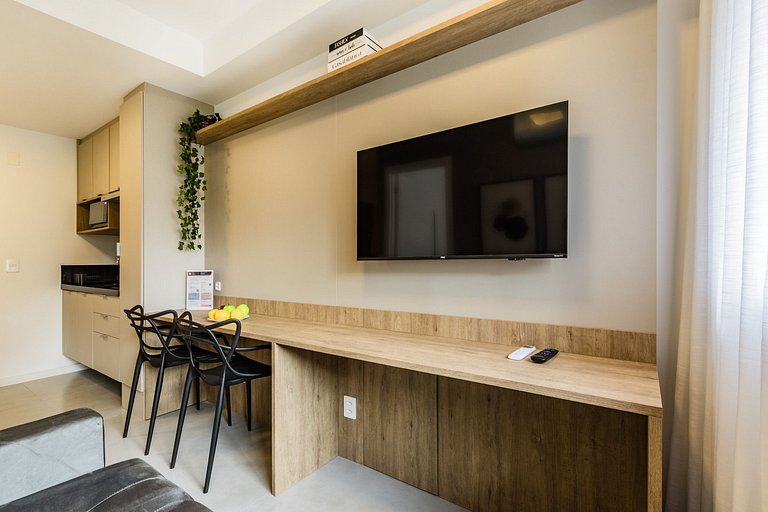 Premium Studio 204 | Next to Airport | Carlos Gomes