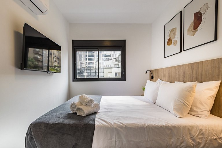 Premium Studio 204 | Next to Airport | Carlos Gomes