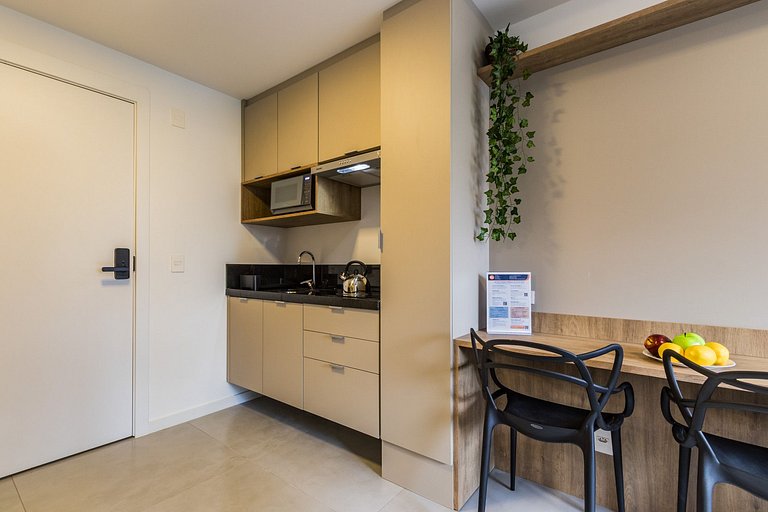 Premium Studio 204 | Next to Airport | Carlos Gomes