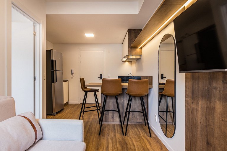 Premium Studio 504 | Next to Airport | Carlos Gomes