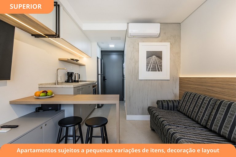 Studio Moderno | Próx. Hospital Moinhos de Vento
